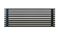 Arbiola Gorizont H 1500-63-12 секции черный горизонтальный радиатор c боковым подключением