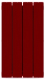 Rifar Supremo 500 - 04 секции Бордо биметаллический секционный радиатор