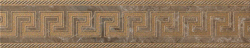 Versace Marble Greca Marrone Sab 11,5x58,5 см Декор Versace Marble Greca Marrone Sab 11,5x58,5 см Декор