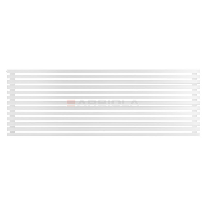 Arbiola Gorizont Ritmo H 2200-40-13 секций белый горизонтальный радиатор c боковым подключением Arbiola Gorizont Ritmo H 2200-40-13 секций белый горизонтальный радиатор c боковым подключением