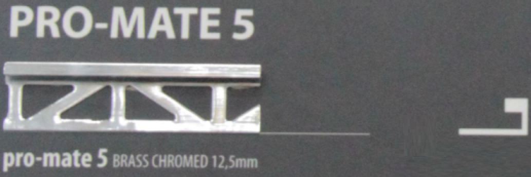 Butech, PRO-MATE 5 BRASS CHROME 1.1X0.5X250 декоративный элемент