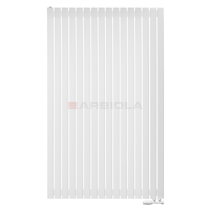 Arbiola Liner V 1800-36-16 секции белый вертикальный радиатор c нижним подключением Arbiola Liner V 1800-36-16 секции белый вертикальный радиатор c нижним подключением