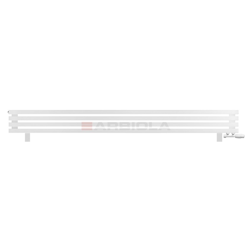 Arbiola Gorizont Ritmo VZ 2200-40-04 секции белый горизонтальный радиатор c нижним подключением (на ножках)