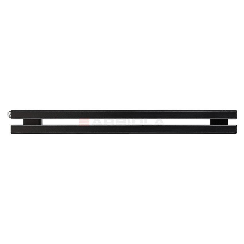 Arbiola Gorizont Compact H 1000-63-02 секции черный горизонтальный радиатор c боковым подключением Arbiola Gorizont Compact H 1000-63-02 секции черный горизонтальный радиатор c боковым подключением