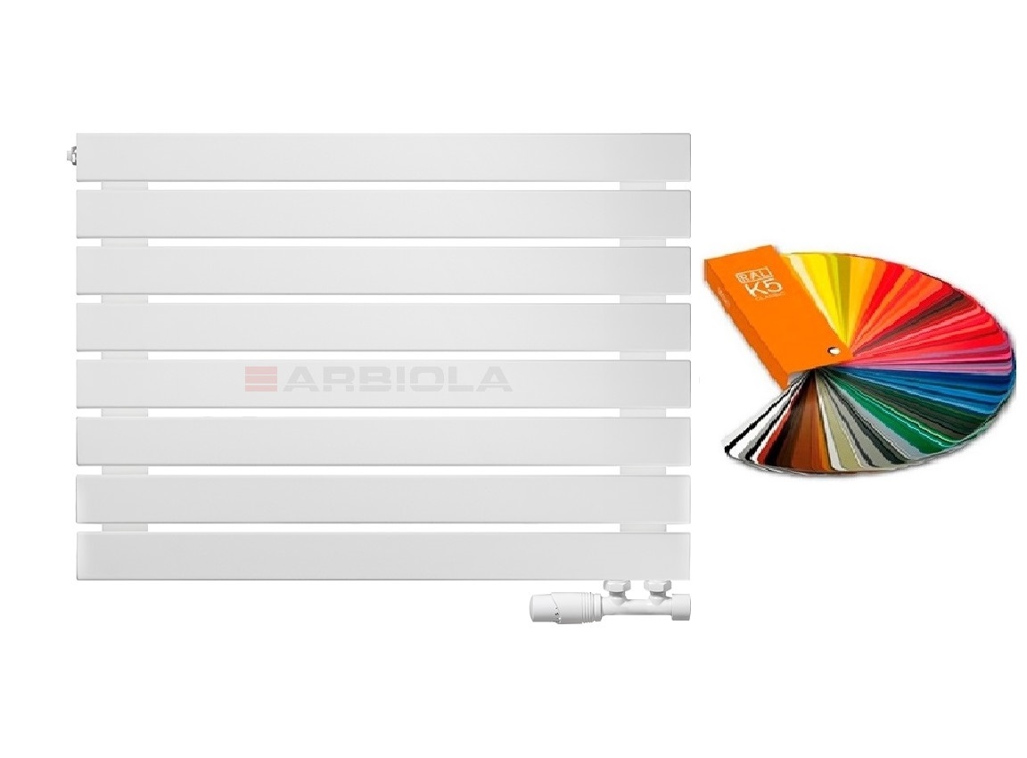 Arbiola Gorizont Liner V 750-36-08 секции цветной горизонтальный радиатор c нижним подключением Arbiola Gorizont Liner V 750-36-08 секции цветной горизонтальный радиатор c нижним подключением