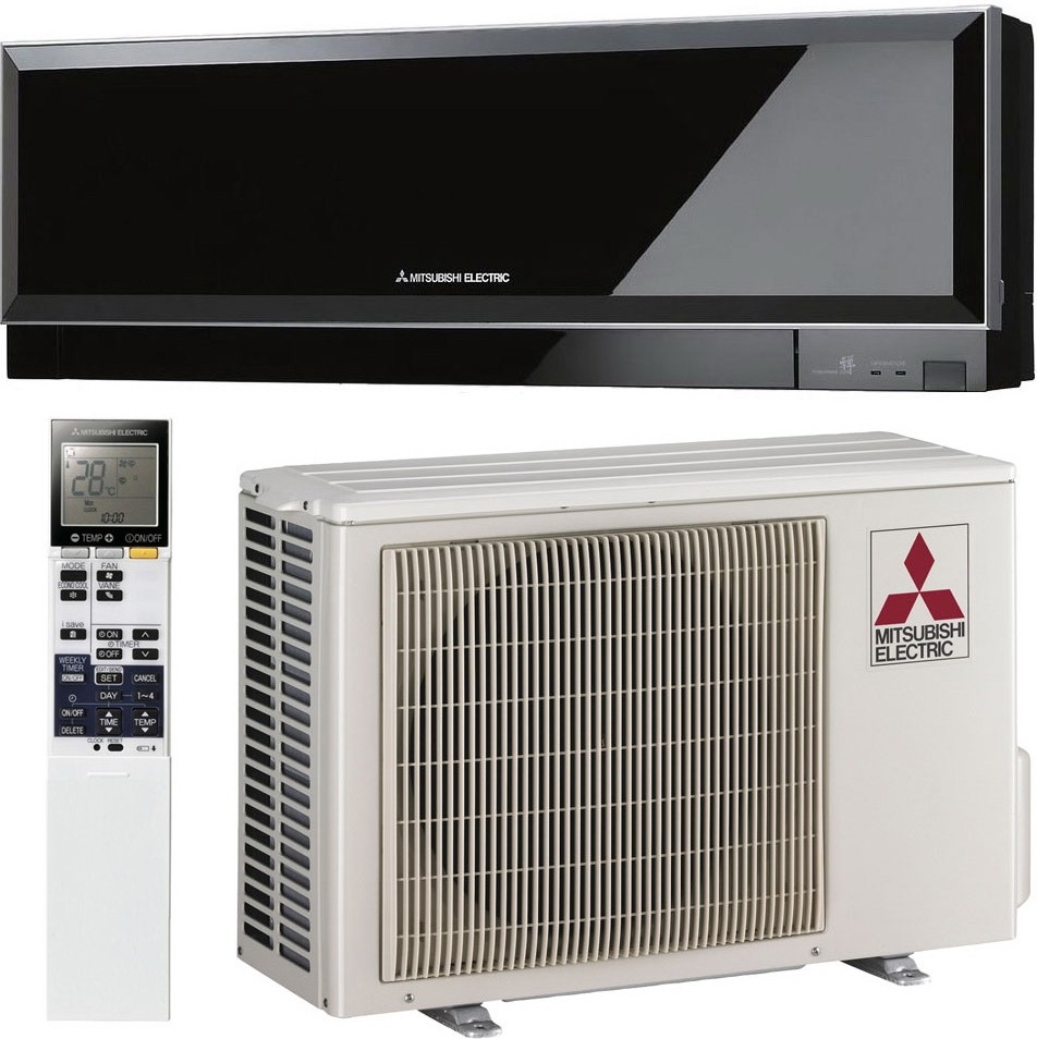 Настенные сплит-системы Mitsubishi Electric MSZ-EF35VEB/MUZ-EF35VE Design Inverter (black)