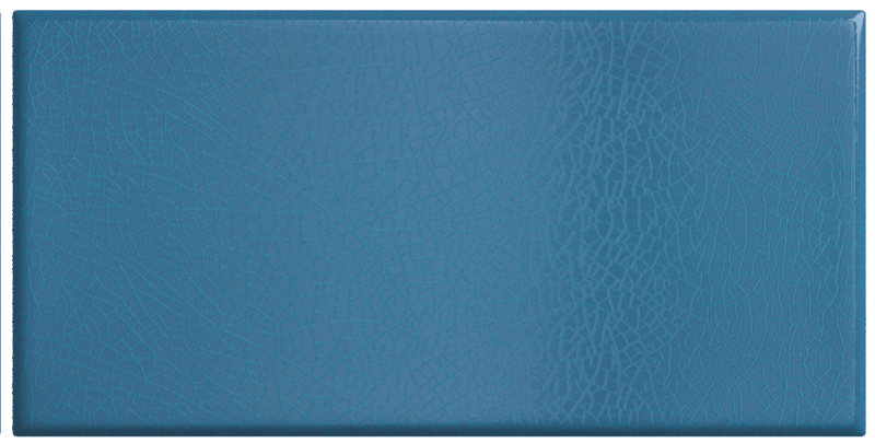 Equipe Crackle Ocean Blue 7,5x15 см Настенная плитка Equipe Crackle Ocean Blue 7,5x15 см Настенная плитка