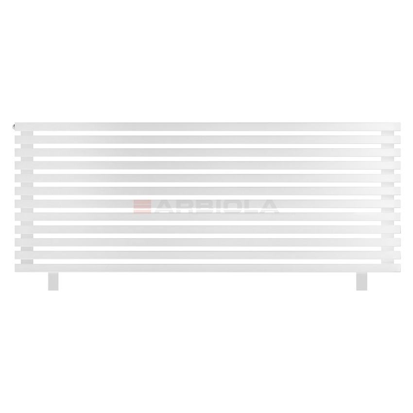 Arbiola Gorizont Ritmo HZ 1750-40-12 секций белый горизонтальный радиатор c боковым подключением (на ножках) Arbiola Gorizont Ritmo HZ 1750-40-12 секций белый горизонтальный радиатор c боковым подключением (на ножках)