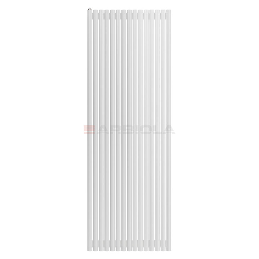 Arbiola Iris 42 H 2200-42-15 секции белый вертикальный радиатор c боковым подключением Arbiola Iris 42 H 2200-42-15 секции белый вертикальный радиатор c боковым подключением