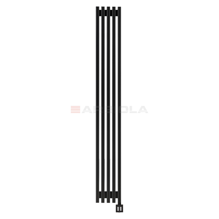 Arbiola Compact EV 1500-63-05 секции черный электрический полотенцесушитель Arbiola Compact EV 1500-63-05 секции черный электрический полотенцесушитель