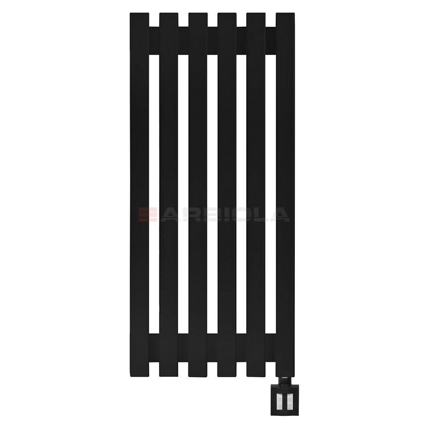 Arbiola Ritmo EV 700-40-06 секции черный электрический полотенцесушитель
