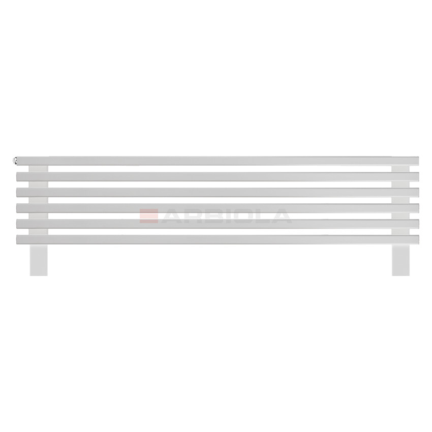 Arbiola Gorizont Compact HZ 1500-63-06 секции белый горизонтальный радиатор c боковым подключением с ножками