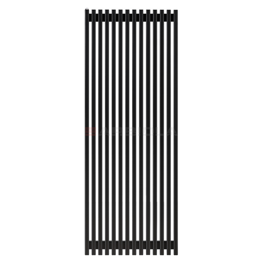 Arbiola Compact H 1750-63-14 секции черный вертикальный радиатор c боковым подключением Arbiola Compact H 1750-63-14 секции черный вертикальный радиатор c боковым подключением