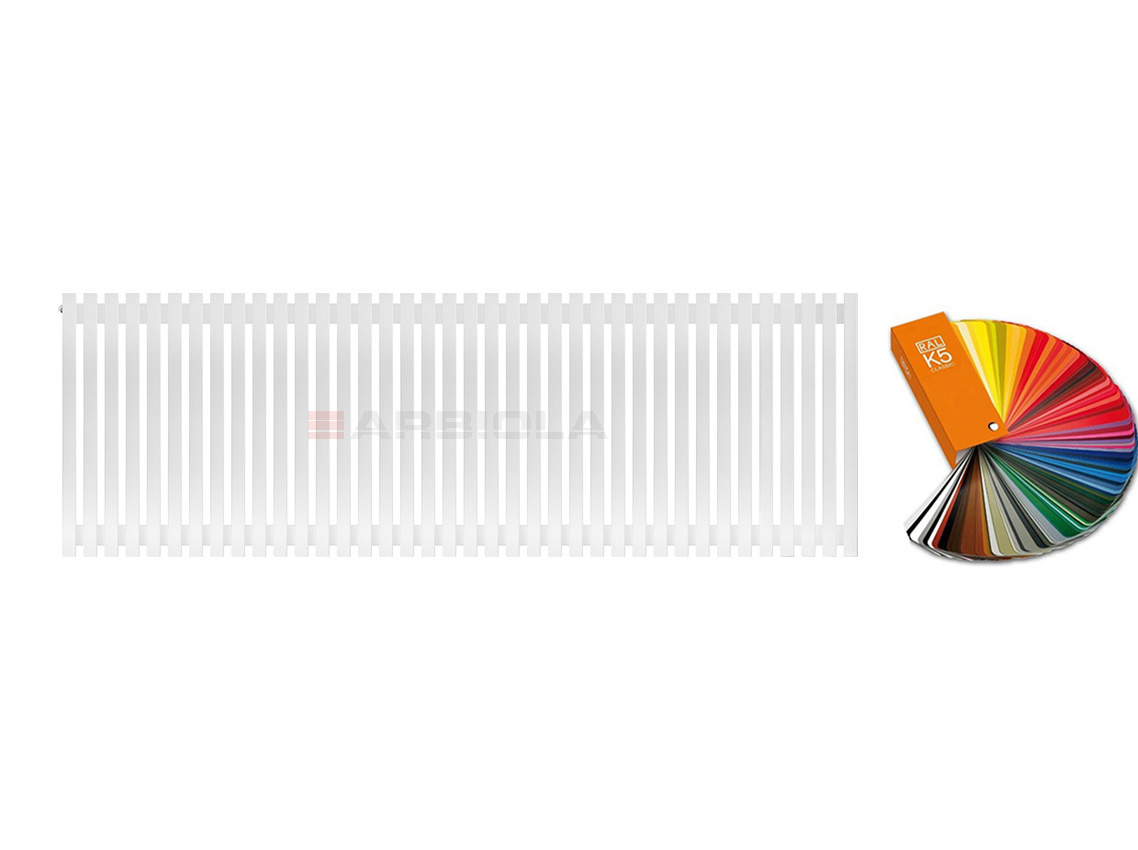 Arbiola Ritmo H 750-40-38 секции цветной вертикальный радиатор c боковым подключением Arbiola Ritmo H 750-40-38 секции цветной вертикальный радиатор c боковым подключением