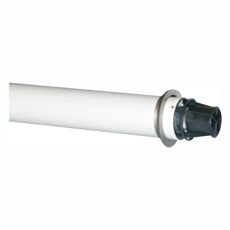 Baxi Коаксиальная труба с наконечником KHG (DN60/100 мм, 1100 мм) Baxi Коаксиальная труба с наконечником KHG (DN60/100 мм, 1100 мм)