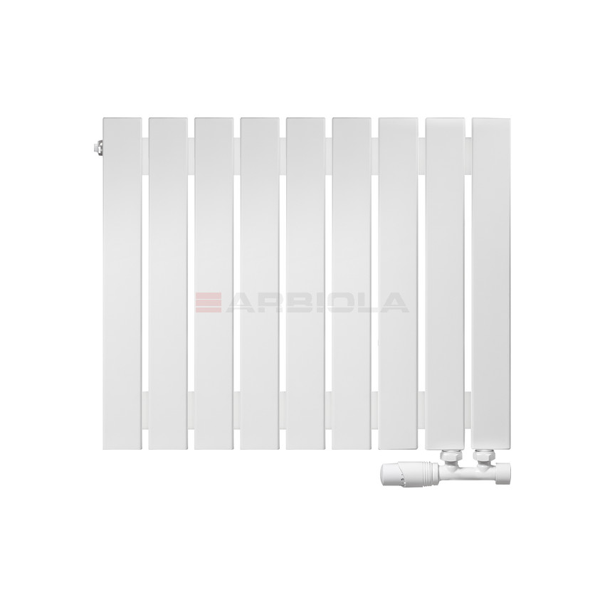 Arbiola Liner V 500-36-09 секции белый вертикальный радиатор c нижним подключением Arbiola Liner V 500-36-09 секции белый вертикальный радиатор c нижним подключением