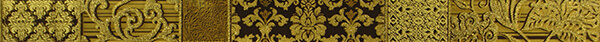 Rodnoe Aktuell Siena cenefa Gold 3,5x50 см Бордюр Rodnoe Aktuell Siena cenefa Gold 3,5x50 см Бордюр