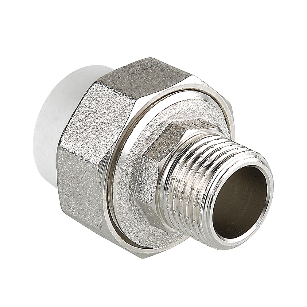 Valtec PPR Муфта 40 х 1 1/4" разъемная с переходом на наружную резьбу Valtec PPR Муфта 40 х 1 1/4" разъемная с переходом на наружную резьбу