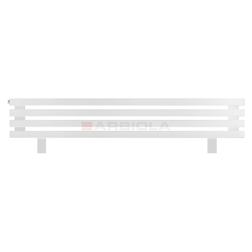 Arbiola Gorizont Ritmo HZ 1250-40-04 секции белый горизонтальный радиатор c боковым подключением (на ножках) Arbiola Gorizont Ritmo HZ 1250-40-04 секции белый горизонтальный радиатор c боковым подключением (на ножках)