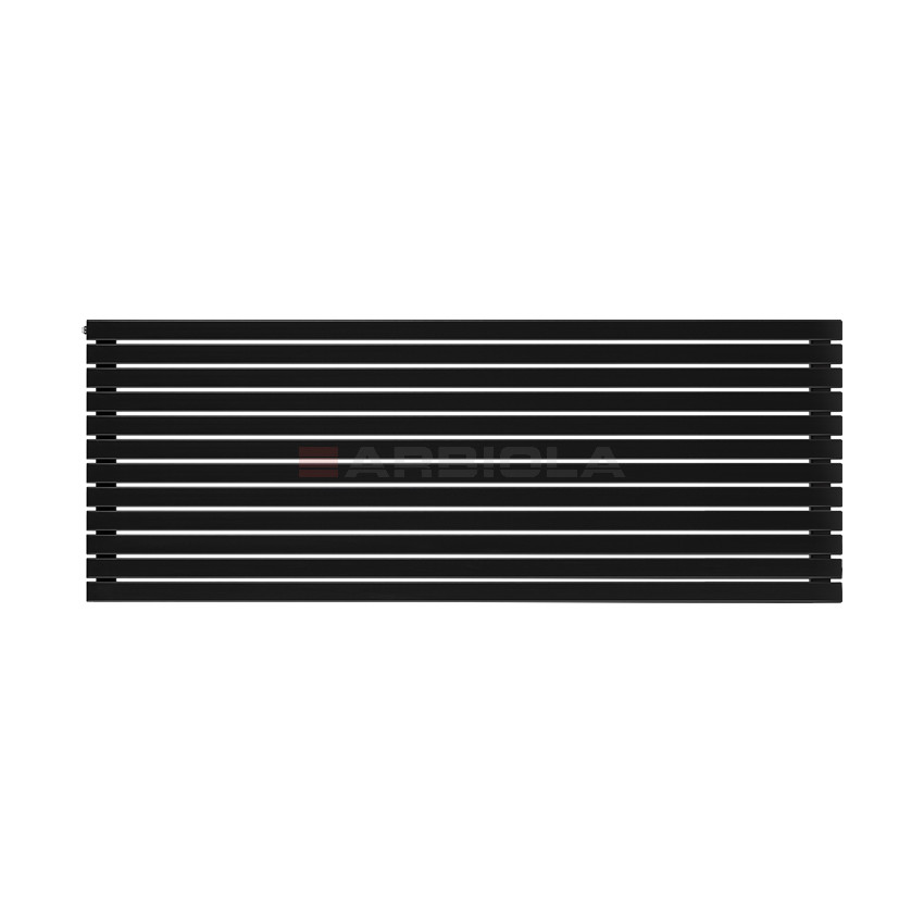 Arbiola Gorizont Liner H 2000-36-12 секции черный горизонтальный радиатор c боковым подключением Arbiola Gorizont Liner H 2000-36-12 секции черный горизонтальный радиатор c боковым подключением