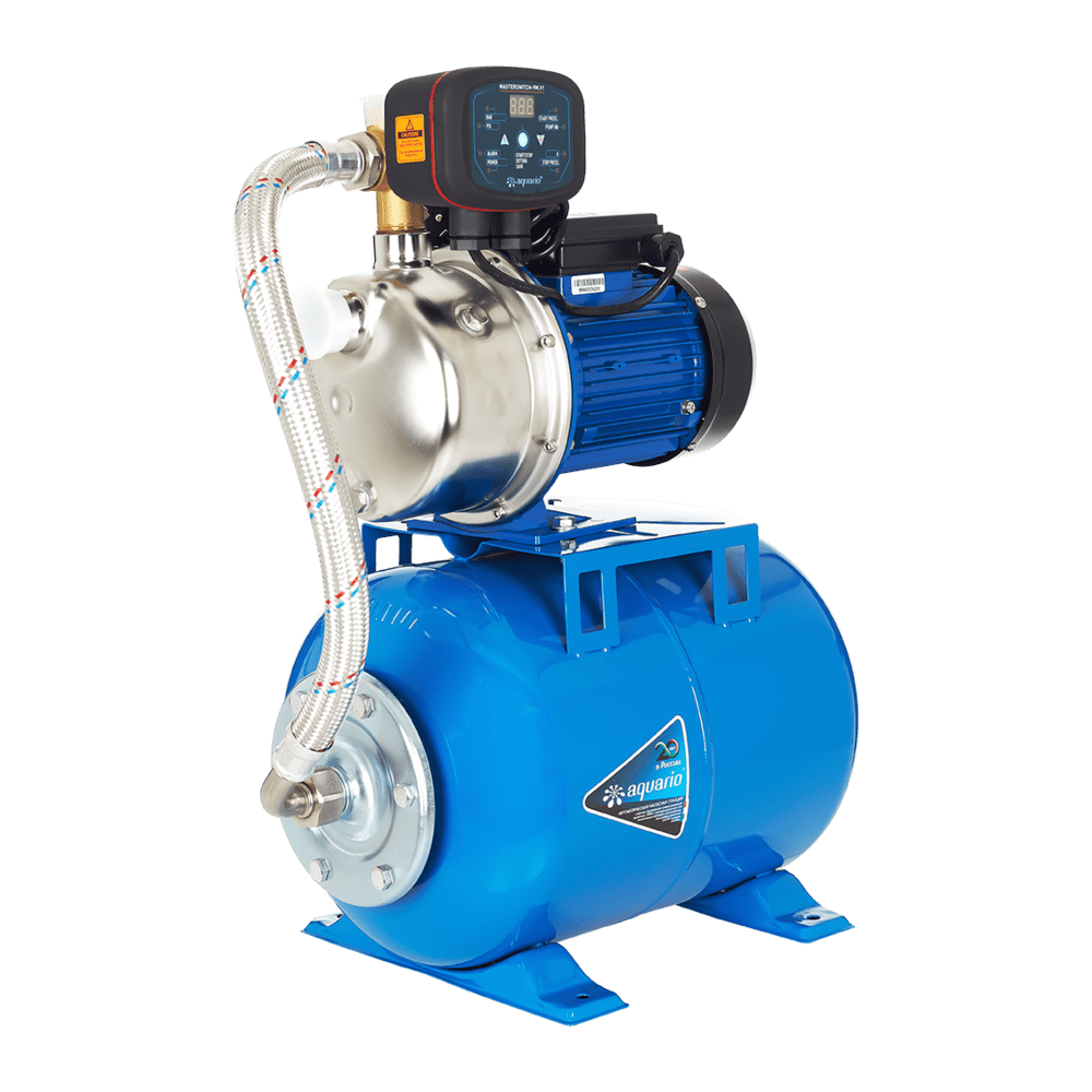 Aquario AUTO AJS-100A(M) насосная станция с реле Masterswitch