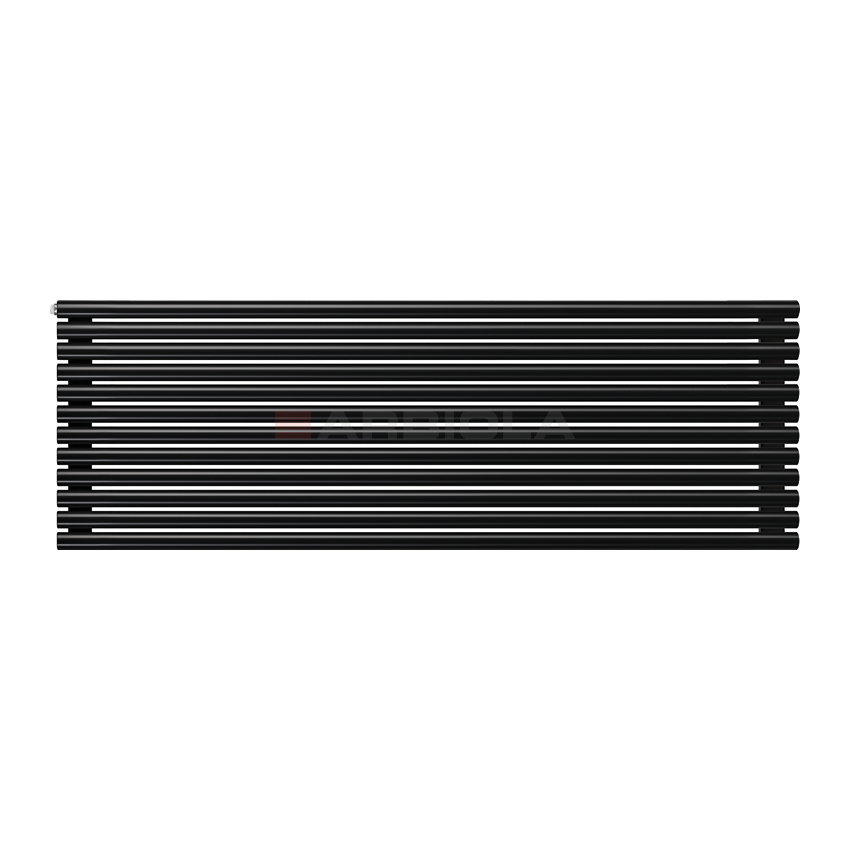Arbiola Gorizont Iris H 1800-42-12 секции черный горизонтальный радиатор c боковым подключением Arbiola Gorizont Iris H 1800-42-12 секции черный горизонтальный радиатор c боковым подключением