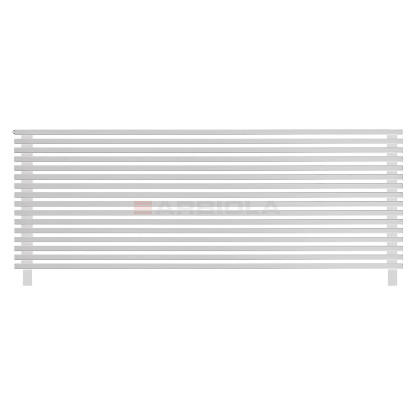 Arbiola Gorizont Compact HZ 2200-63-16 секции белый горизонтальный радиатор c боковым подключением с ножками Arbiola Gorizont Compact HZ 2200-63-16 секции белый горизонтальный радиатор c боковым подключением с ножками