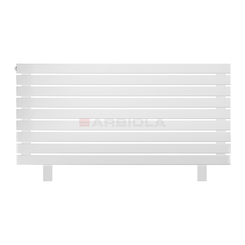Arbiola Gorizont Liner HZ 1500-36-09 секции белый горизонтальный радиатор c боковым подключением с ножками Arbiola Gorizont Liner HZ 1500-36-09 секции белый горизонтальный радиатор c боковым подключением с ножками