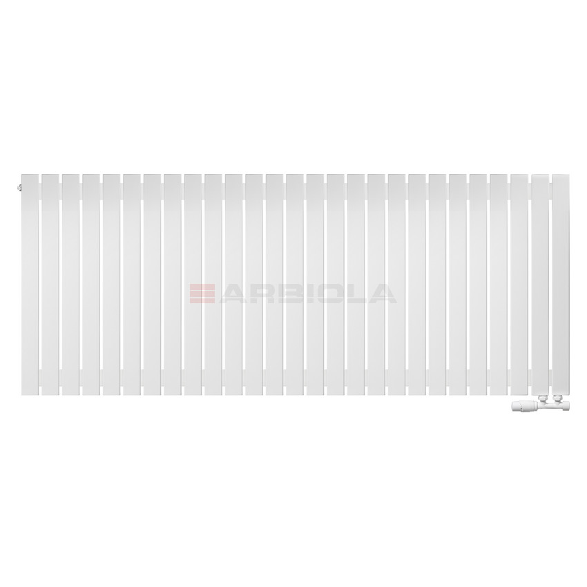 Arbiola Liner V 700-36-27 секции белый вертикальный радиатор c нижним подключением Arbiola Liner V 700-36-27 секции белый вертикальный радиатор c нижним подключением