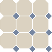 Top Cer Octagon 4416 OCT11-1Ch White OCTAGON 16/Blue Cobait Dots 11 30x30 см Напольная плитка Top Cer Octagon 4416 OCT11-1Ch White OCTAGON 16/Blue Cobait Dots 11 30x30 см Напольная плитка