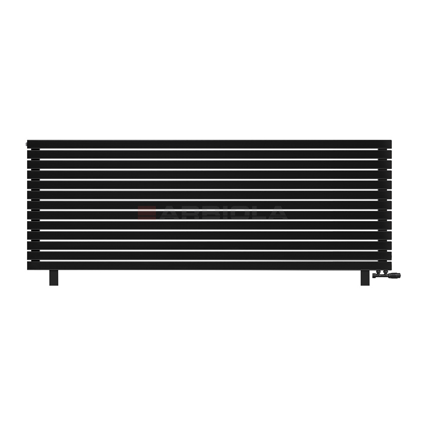 Arbiola Gorizont Liner VZ 2500-36-13 секции черный горизонтальный радиатор c нижним подключением с ножками Arbiola Gorizont Liner VZ 2500-36-13 секции черный горизонтальный радиатор c нижним подключением с ножками