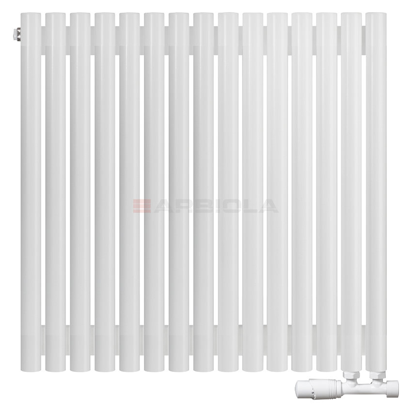 Arbiola Iris 42 V 750-42-15 секции белый вертикальный радиатор c нижним подключением Arbiola Iris 42 V 750-42-15 секции белый вертикальный радиатор c нижним подключением