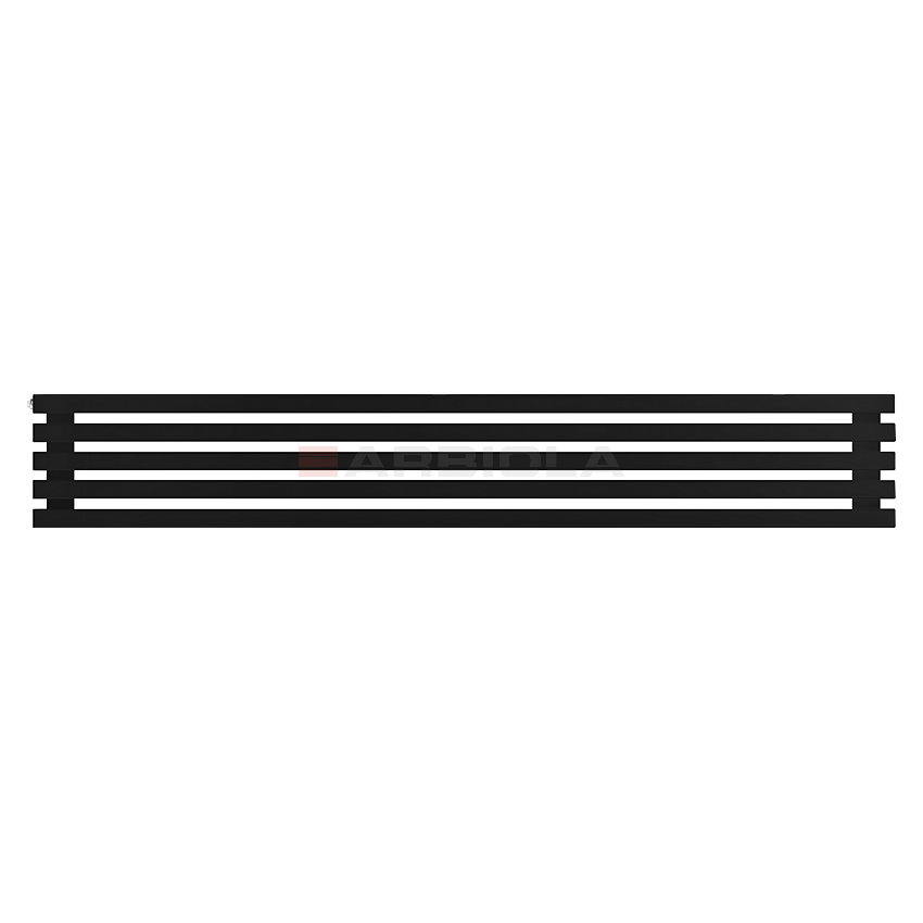 Arbiola Gorizont Ritmo H 1500-40-05 секций чёрный горизонтальный радиатор c боковым подключением Arbiola Gorizont Ritmo H 1500-40-05 секций чёрный горизонтальный радиатор c боковым подключением