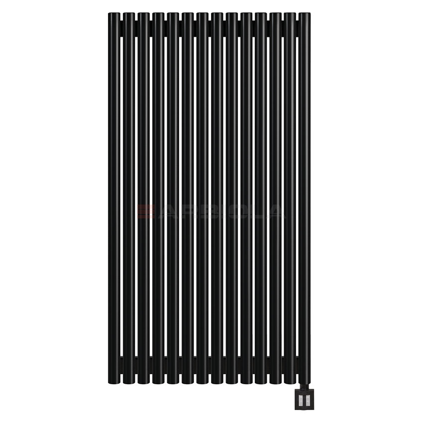 Arbiola Iris 42 EV 1000-42-14 секции черный электрический полотенцесушитель Arbiola Iris 42 EV 1000-42-14 секции черный электрический полотенцесушитель
