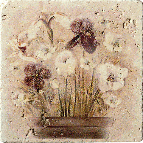 Serenissima Marble Style Inserto Travertino 20x20 см Декор Serenissima Marble Style Inserto Travertino 20x20 см Декор
