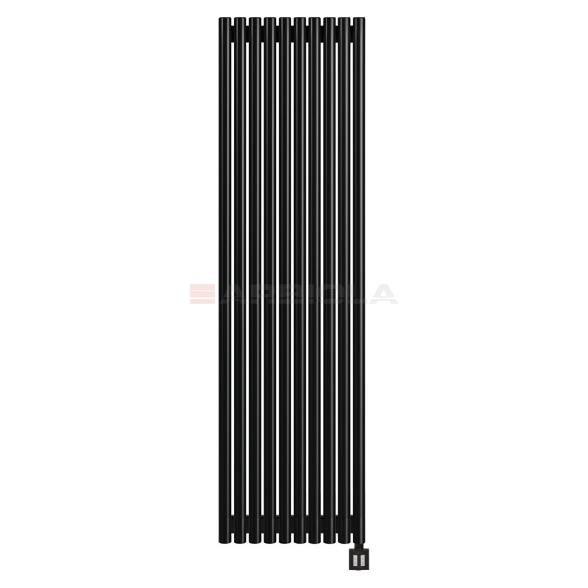 Arbiola Iris 42 EV 1500-42-10 секции черный электрический полотенцесушитель Arbiola Iris 42 EV 1500-42-10 секции черный электрический полотенцесушитель
