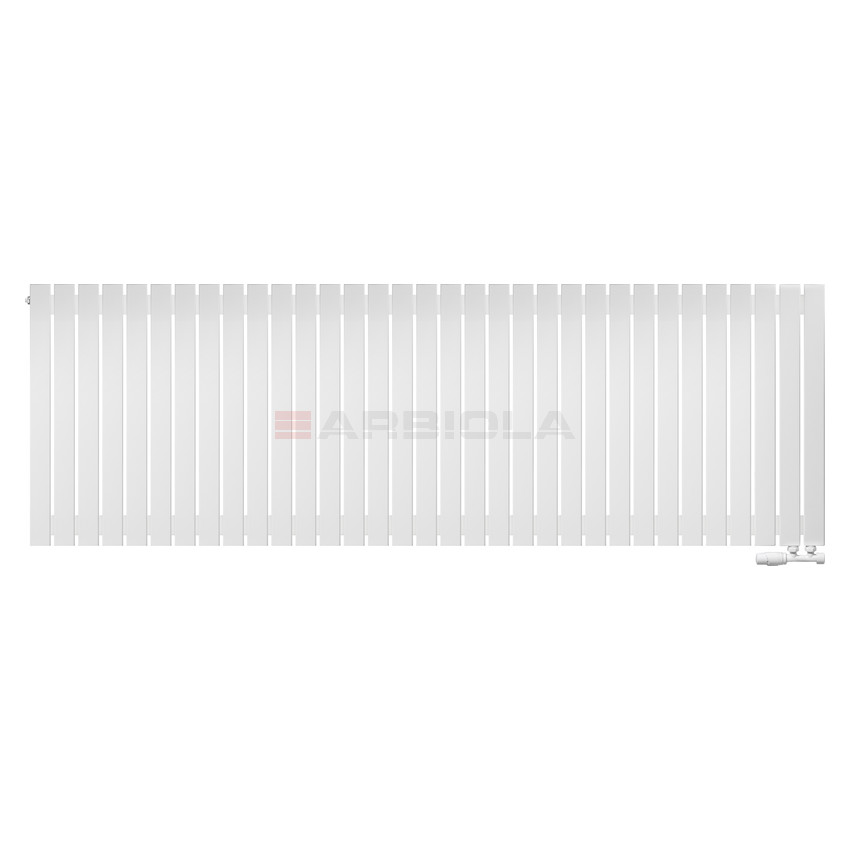 Arbiola Liner V 700-36-33 секции белый вертикальный радиатор c нижним подключением Arbiola Liner V 700-36-33 секции белый вертикальный радиатор c нижним подключением