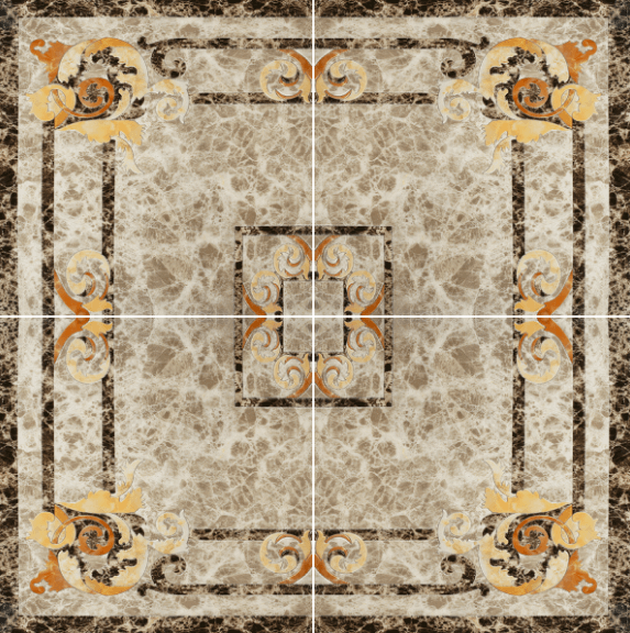 Infinity Ceramic Tiles Dell Imperatore Roseton Light 120x120 Декор Infinity Ceramic Tiles Dell Imperatore Roseton Light 120x120 Декор