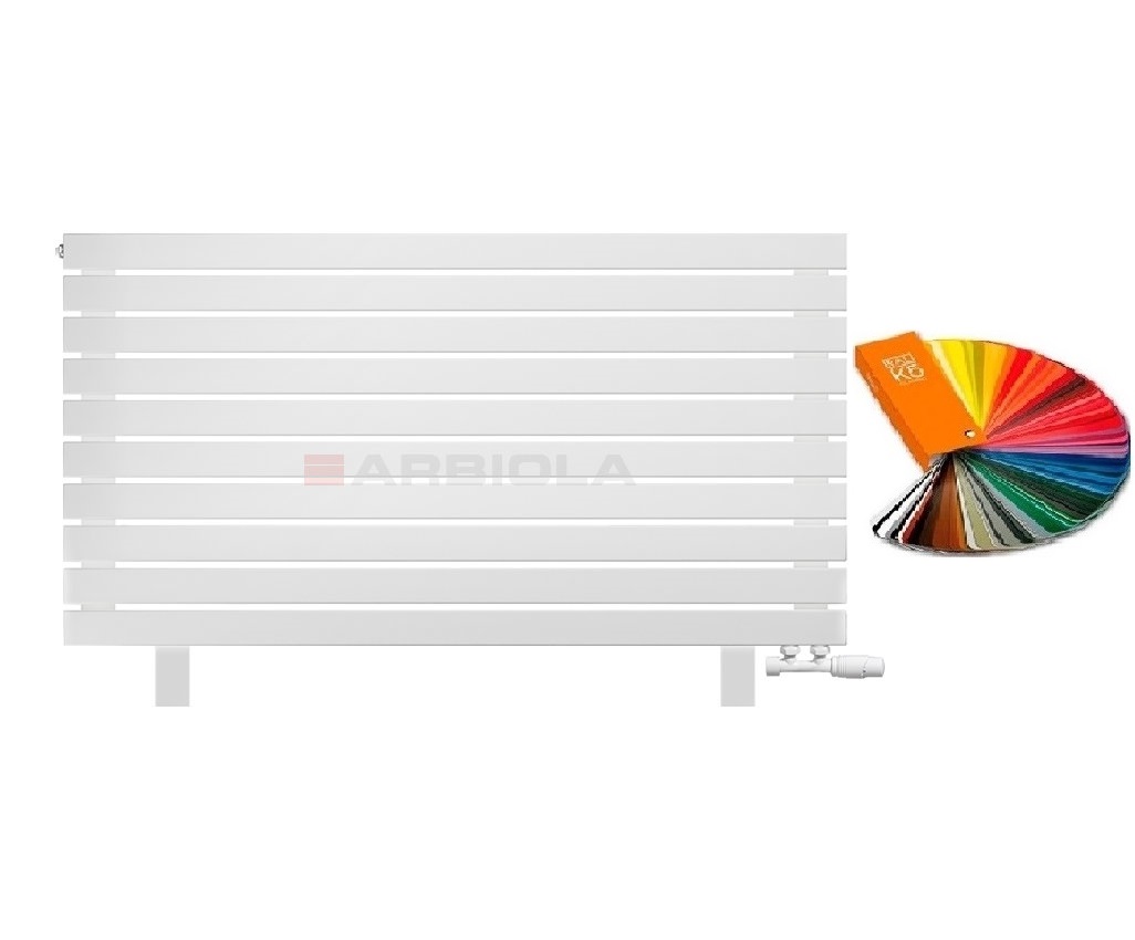 Arbiola Gorizont Liner VZ 1250-36-10 секции цветной горизонтальный радиатор c нижним подключением с ножками Arbiola Gorizont Liner VZ 1250-36-10 секции цветной горизонтальный радиатор c нижним подключением с ножками