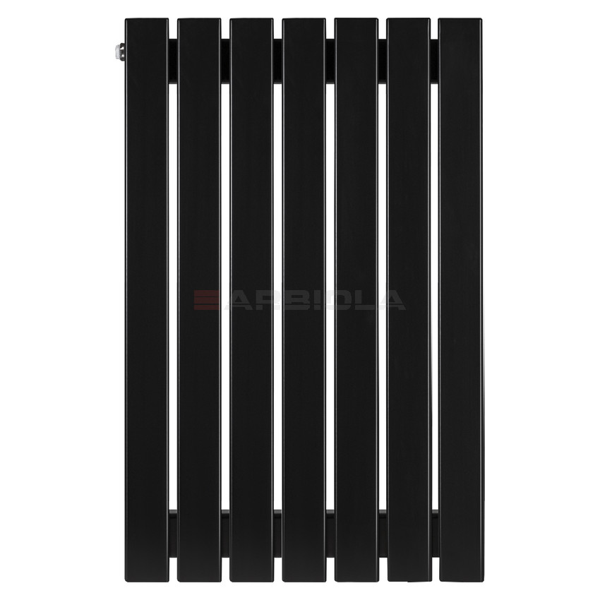 Arbiola Liner H 700-36-07 секции черный вертикальный радиатор c боковым подключением Arbiola Liner H 700-36-07 секции черный вертикальный радиатор c боковым подключением