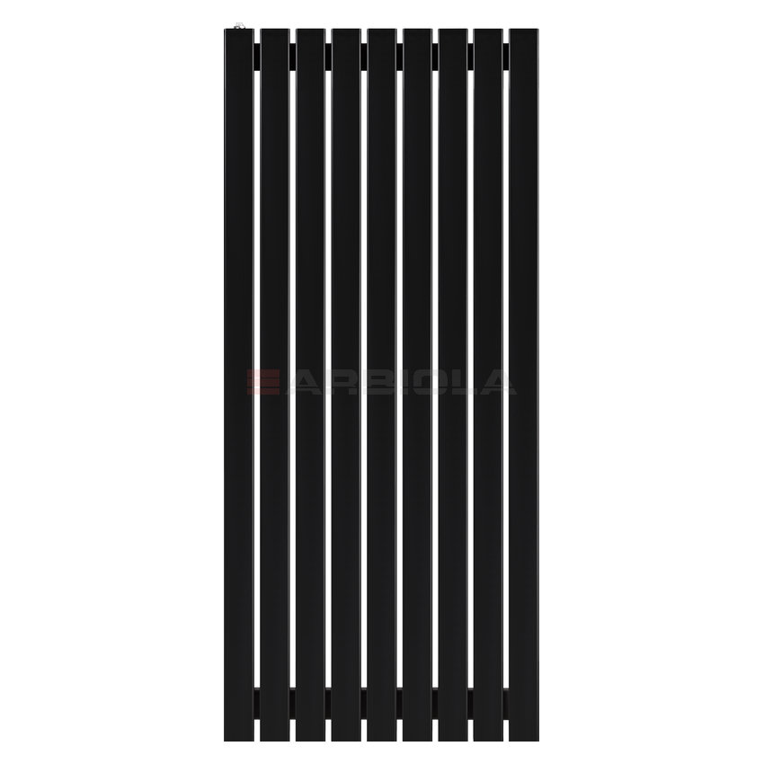 Arbiola Mono H 1000-60-09 секции черный вертикальный радиатор c боковым подключением
