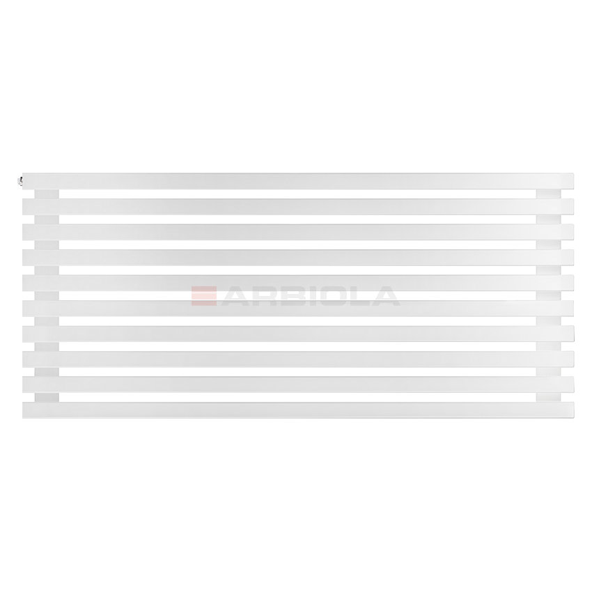 Arbiola Gorizont Ritmo H 1200-40-10 секций белый горизонтальный радиатор c боковым подключением Arbiola Gorizont Ritmo H 1200-40-10 секций белый горизонтальный радиатор c боковым подключением