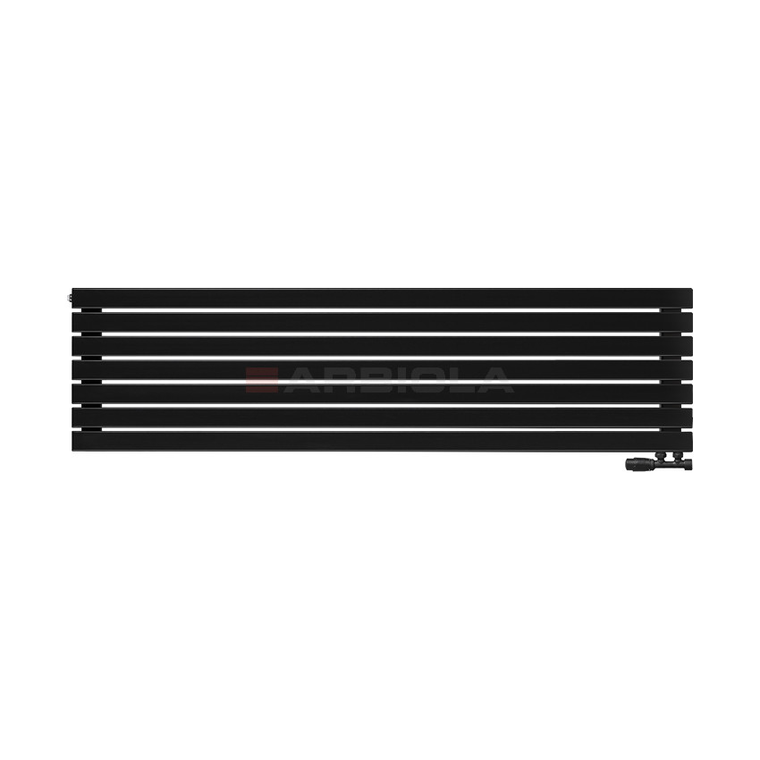 Arbiola Gorizont Liner V 1800-36-07 секции черный горизонтальный радиатор c нижним подключением Arbiola Gorizont Liner V 1800-36-07 секции черный горизонтальный радиатор c нижним подключением