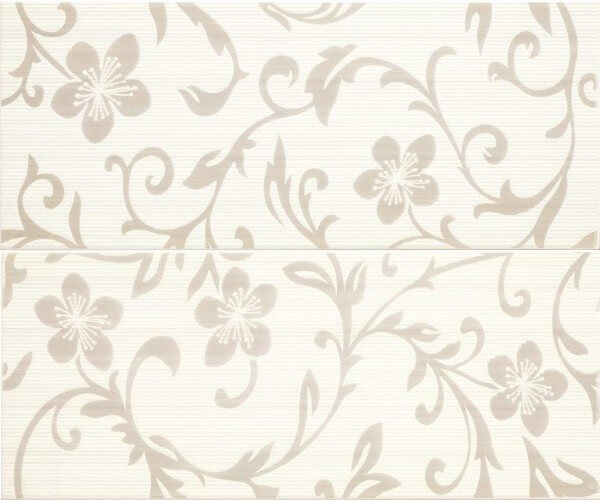 Ceramica Konskie, Crypton, Crypton glam white Панно (из 2-х пл.) 50х60 Ceramica Konskie, Crypton, Crypton glam white Панно (из 2-х пл.) 50х60