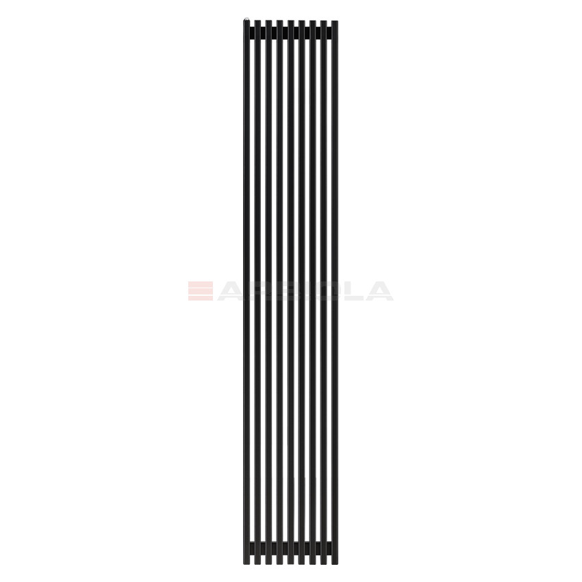 Arbiola Compact H 2500-63-09 секции черный вертикальный радиатор c боковым подключением Arbiola Compact H 2500-63-09 секции черный вертикальный радиатор c боковым подключением