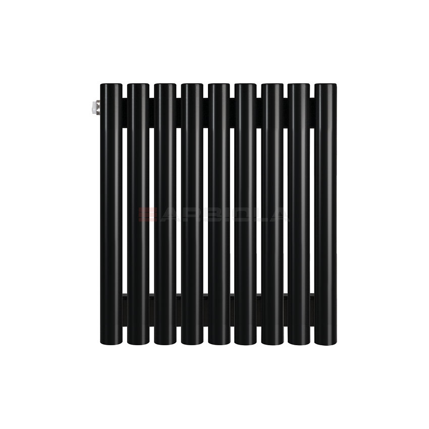 Arbiola Iris 42 H 600-42-09 секции черный вертикальный радиатор c боковым подключением