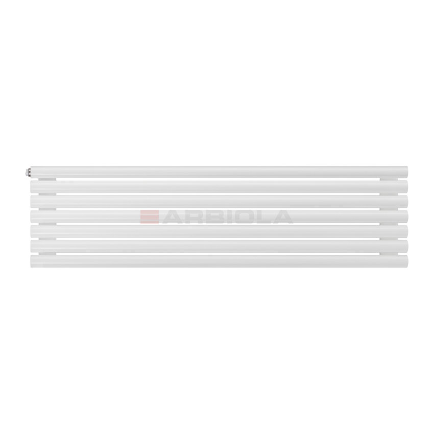 Arbiola Gorizont Iris H 1250-42-07 секции белый горизонтальный радиатор c боковым подключением Arbiola Gorizont Iris H 1250-42-07 секции белый горизонтальный радиатор c боковым подключением