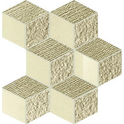 Impronta Beige Experience Wall Rombo Beige Mosaico 26x38 Напольная плитка