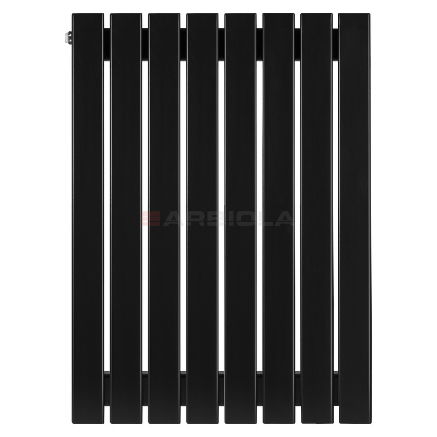Arbiola Liner H 700-36-08 секции черный вертикальный радиатор c боковым подключением Arbiola Liner H 700-36-08 секции черный вертикальный радиатор c боковым подключением