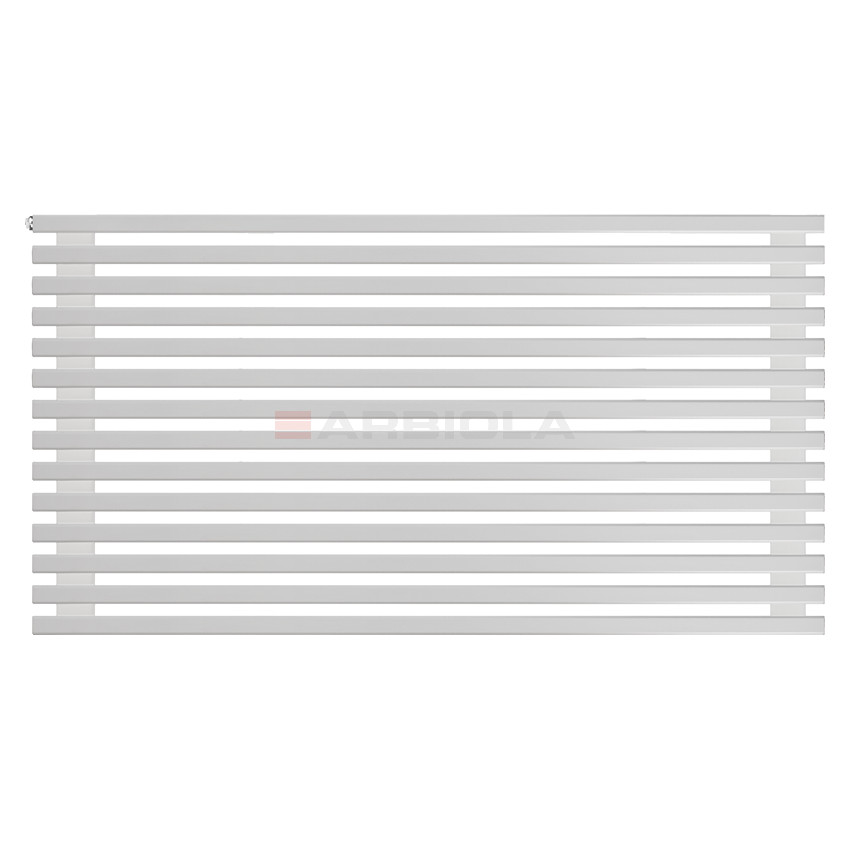 Arbiola Gorizont Compact H 1500-63-14 секции белый горизонтальный радиатор c боковым подключением Arbiola Gorizont Compact H 1500-63-14 секции белый горизонтальный радиатор c боковым подключением